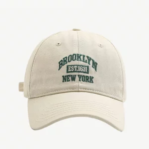 1pc Women Letter Embroidered Adjustable Casual Baseball Cap For Outdoor Soft And Comfortable Simple Breathable Street