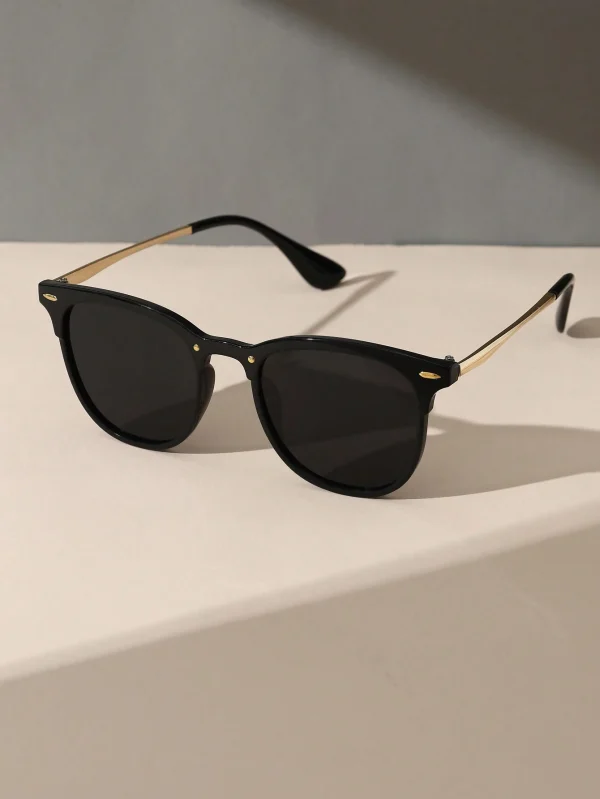 1pc Women Geometric Personality Elegant Modern Simple Style Fashion Glasses For Outdoor Travel Musical Festival Street-Photography Accessories Beach Accessories For Women Glasses Shades