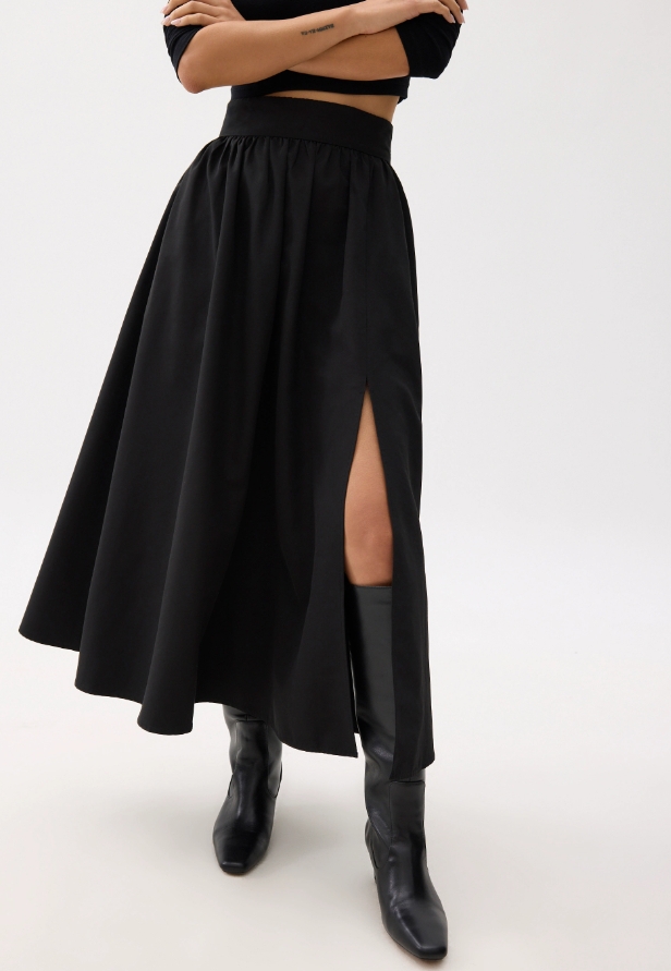 Flare Maxi Skirt - Image 4