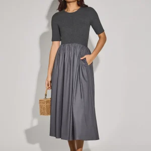 Fit & Flare Midaxi Dress